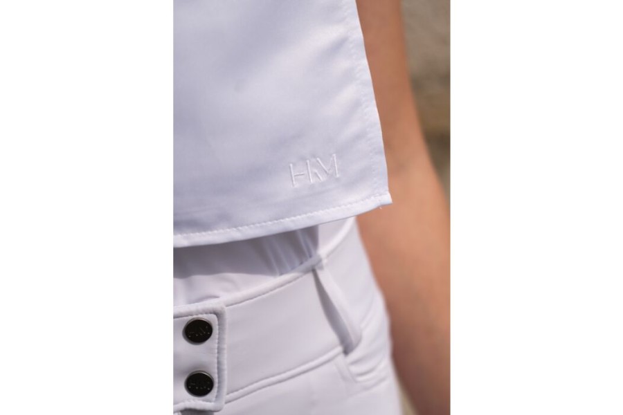 Plastrón HKM Amy Blanco