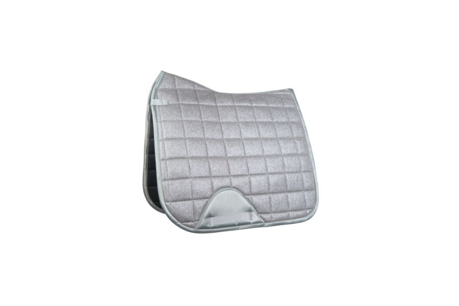 Sudadero Uso General HKM Glitter Mesh Gris Claro