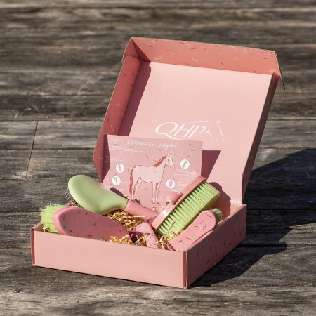 Cepillos Grooming Lucky Start QHP Soft Rosa