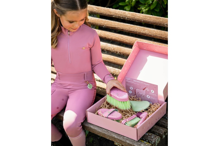 Cepillos Grooming Lucky Start QHP Soft Rosa