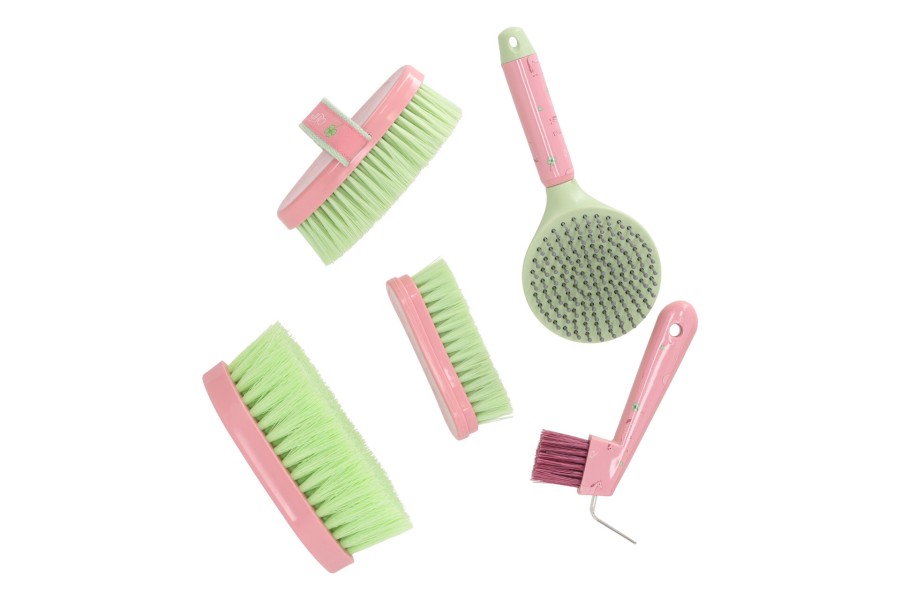 Cepillos Grooming Lucky Start QHP Soft Rosa