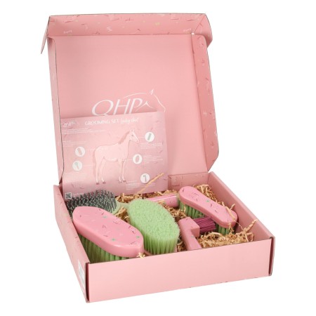 Cepillos Grooming Lucky Start QHP Soft Rosa