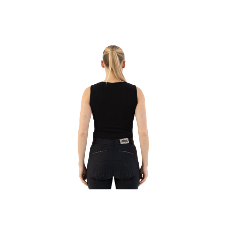 Samarreta Dona Sense Mànigues ANKY Sport ATC261302 Negra