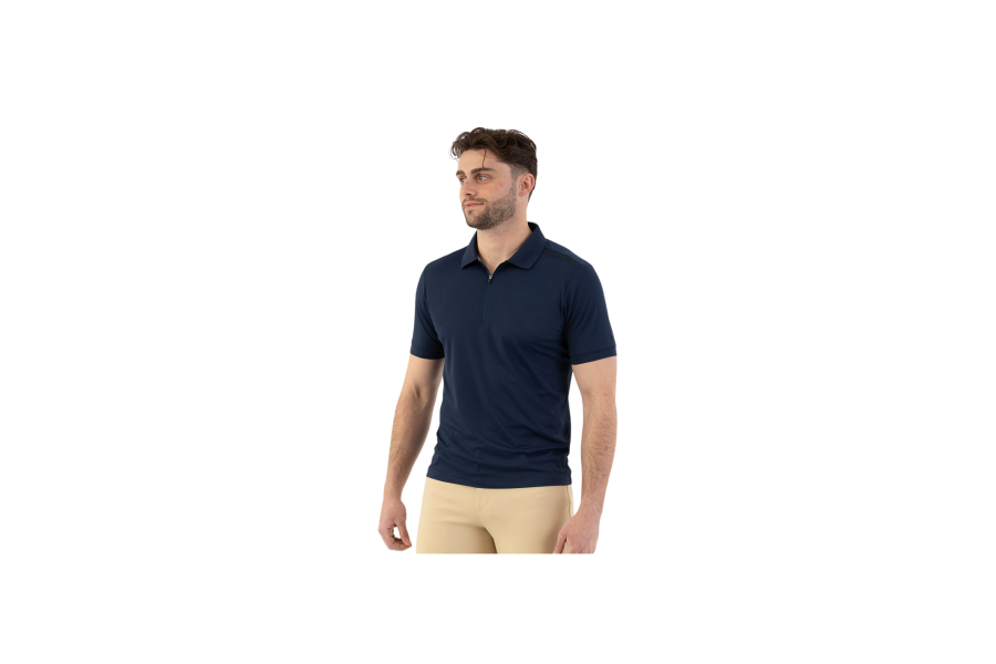 Polo Hombre Manga Corta Pageant Blue