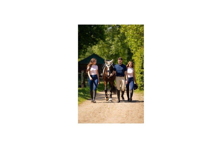 Polo Hombre Manga Corta Pageant Blue