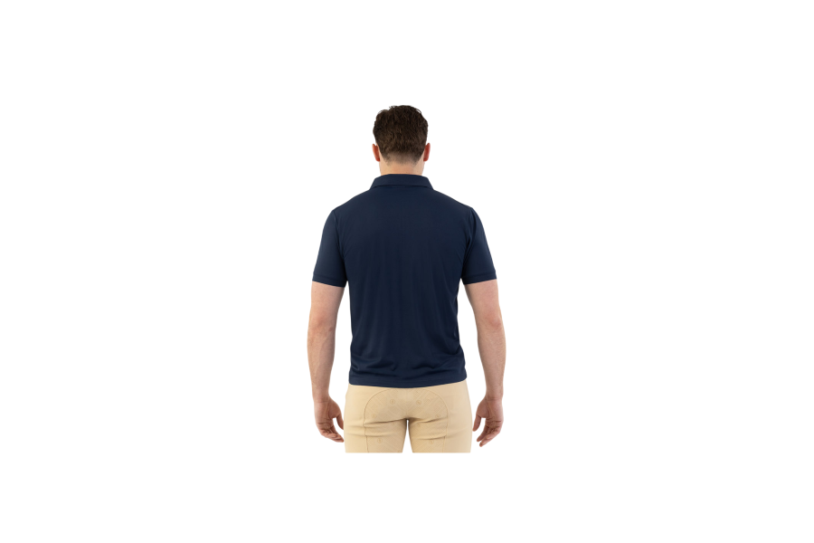 Polo Hombre Manga Corta Pageant Blue