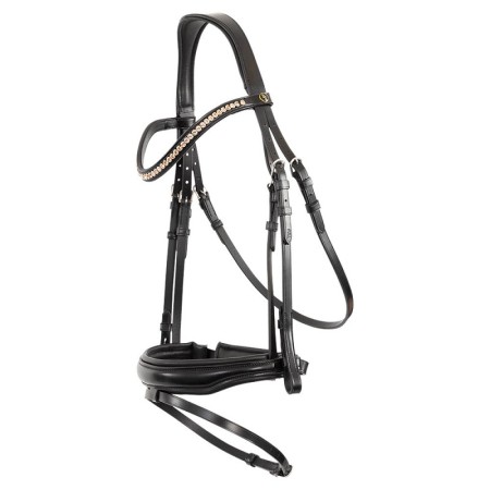 Brida BR Oldham Negra/Plata