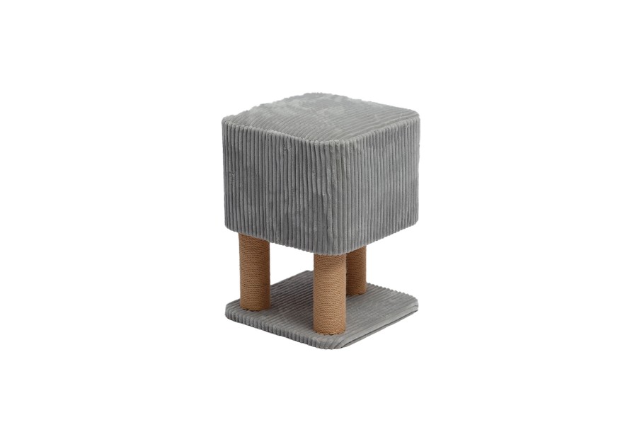 Rascador Freecat Sit&Scratch 35x35x47 Cm Gris
