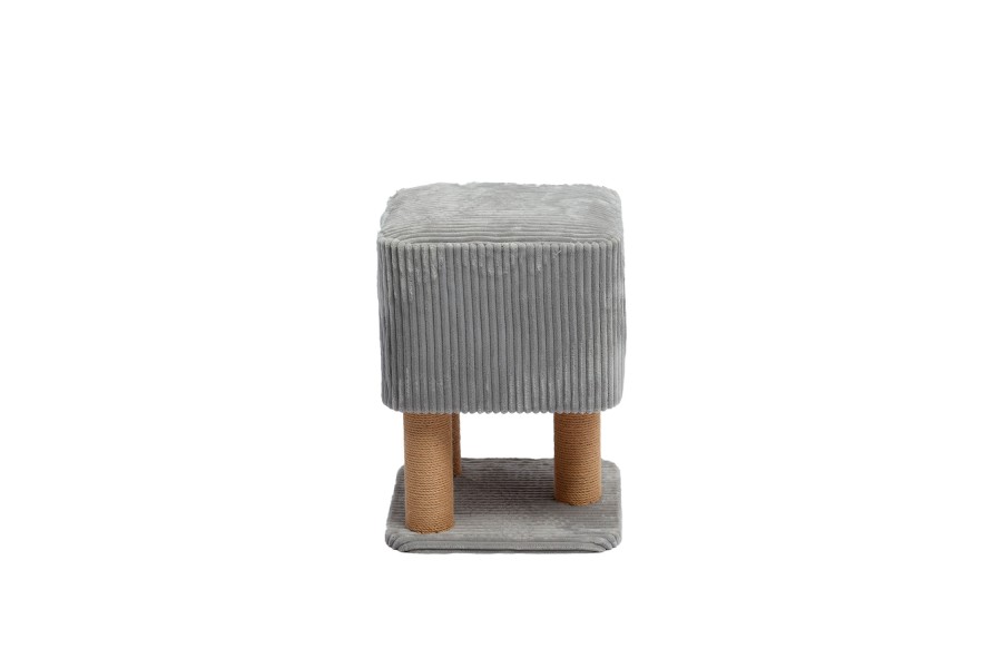 Rascador Freecat Sit&Scratch 35x35x47 Cm Gris