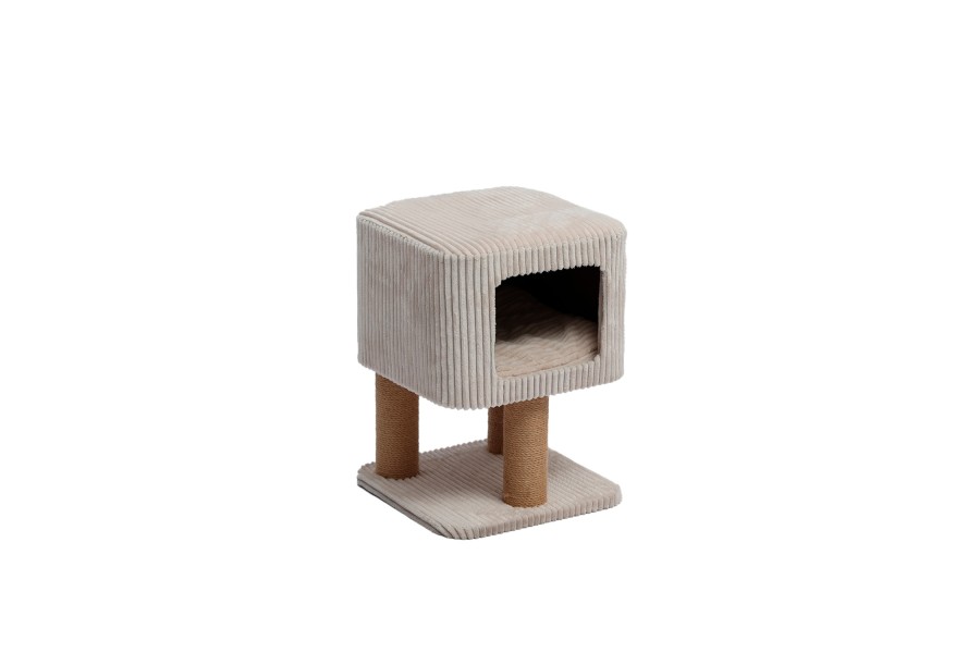 Rascador Freecat Sit&Scratch 35x35x47 Cm Beige