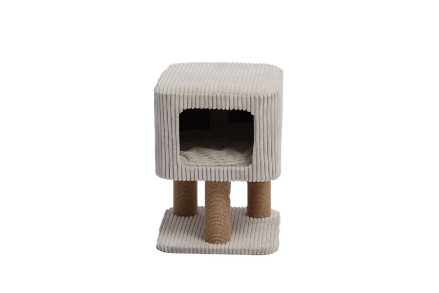 Rascador Freecat Sit&Scratch 35x35x47 Cm Beige