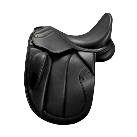 Silla Inglesa Doma Castel TM-SYSTEM Negra