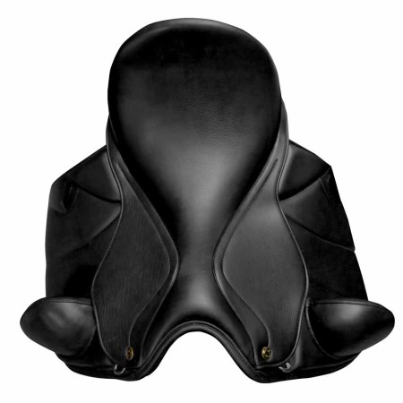 Silla Inglesa Doma Castel TM-SYSTEM Negra