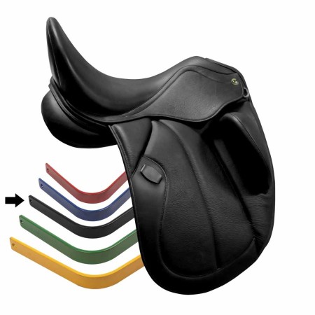 Silla Inglesa Doma Castel TM-SYSTEM Negra