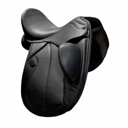 Silla Inglesa Doma Castel TM-SYSTEM Negra