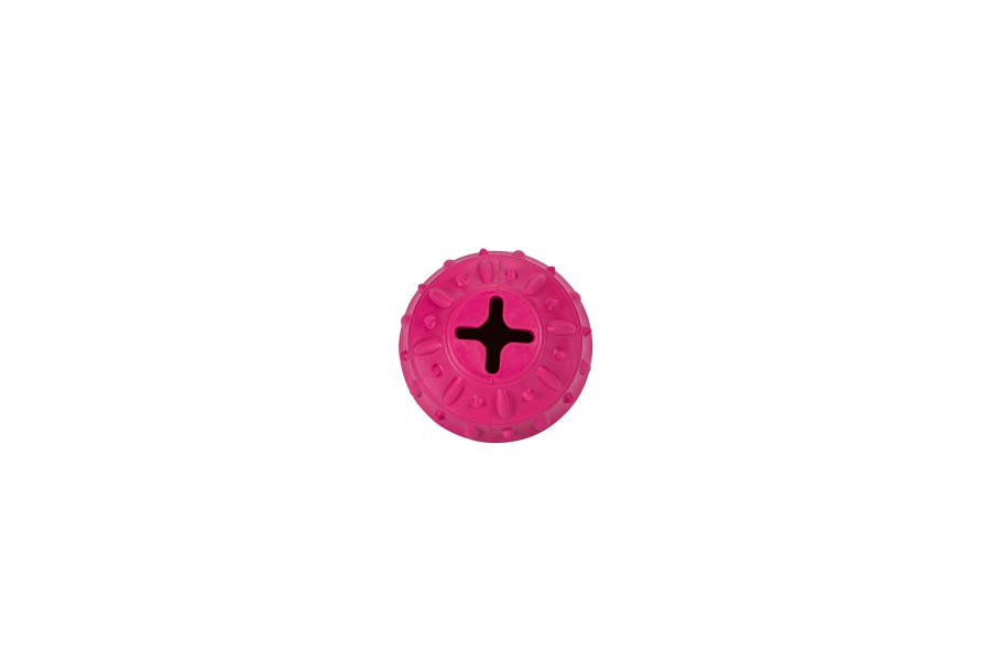 Juguete Perro Freedog Pelota Emoji 6,10 Cm Fucsia