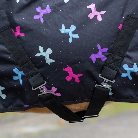 Manta Caballo Exterior QHP Isalyn 100G Unicorn Dream