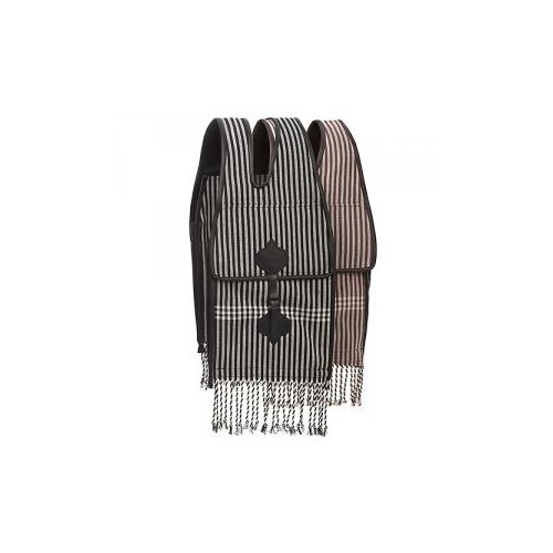 Alforja Vaquera Lona Gris/Marró |Cavall i Genet a Equestrian, Calvet