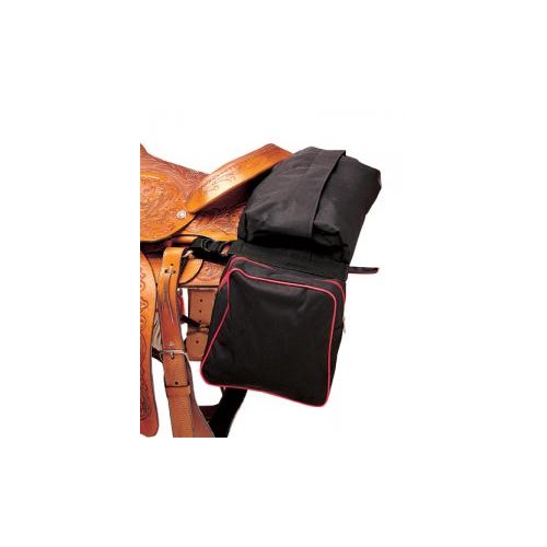 Alforja Nylon HH Grupera Negre |Cavall i Genet a Equestrian, Calvet Animal