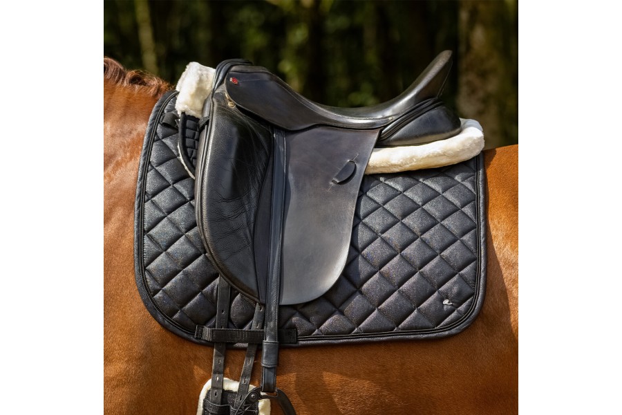 Sudadero Doma QHP Glitter Negro