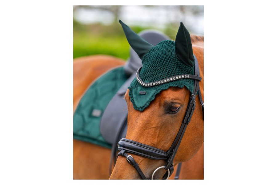 Orejeras Equestrian Stockholm Velvet Sycamore...