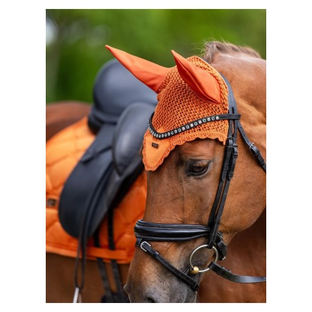 Orejeras Equestrian Stockholm Velvet Chestnut