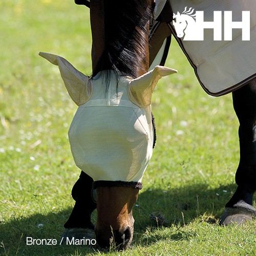 Máscara Con Orejeras Bronce | Equestrian. Calvet Animals i Plantes.