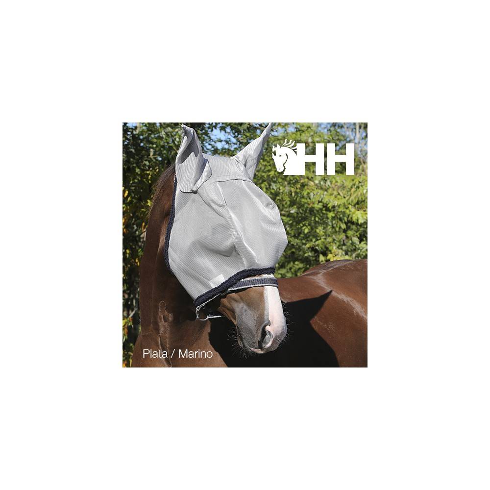 Máscara Con Orejeras Gris | Equestrian. Calvet Animals i Plantes.