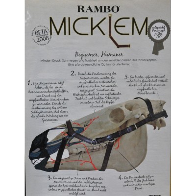 Morralla Muntar Anglesa Rambo Competition Marró |Cavall i Genet a