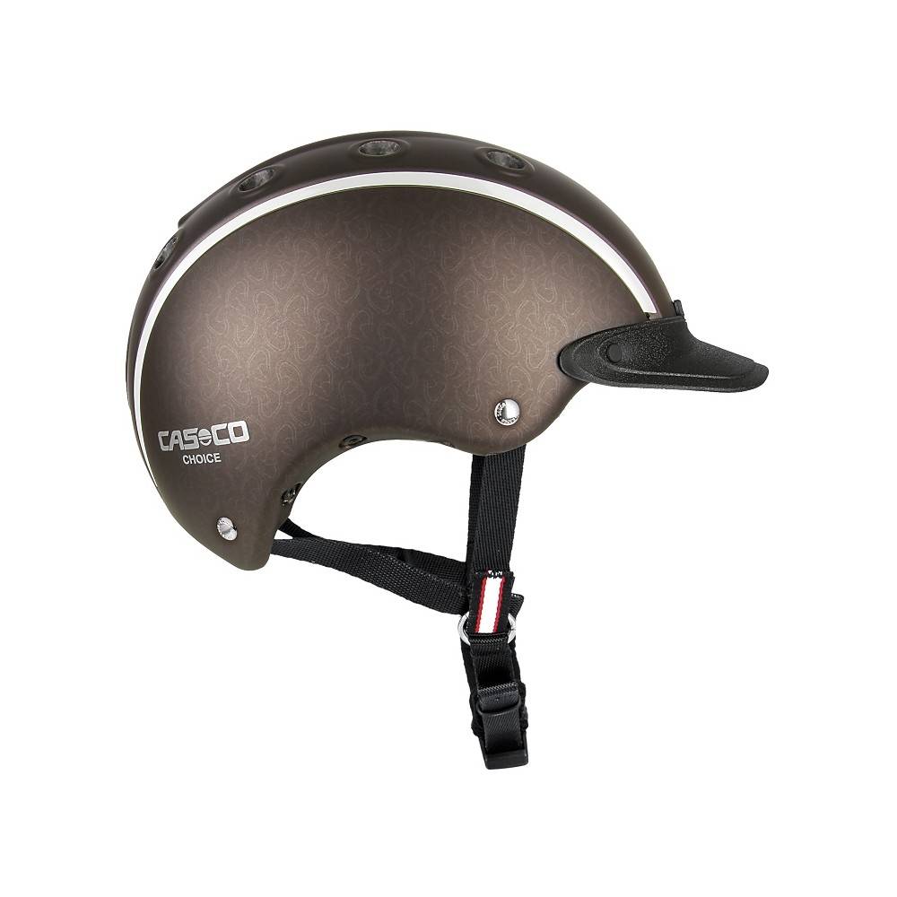 Casc Cas Co Choice Marró Metall S 52-56 |Cavall i Genet a Equestrian