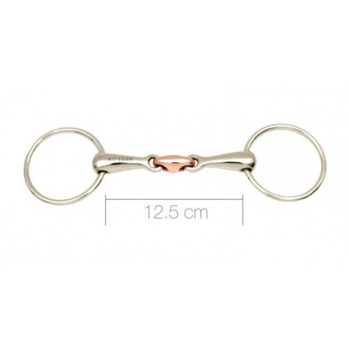 Filete Anilla Inox 3 Piezas Cobre | Equestrian. Calvet Animals i Plantes.