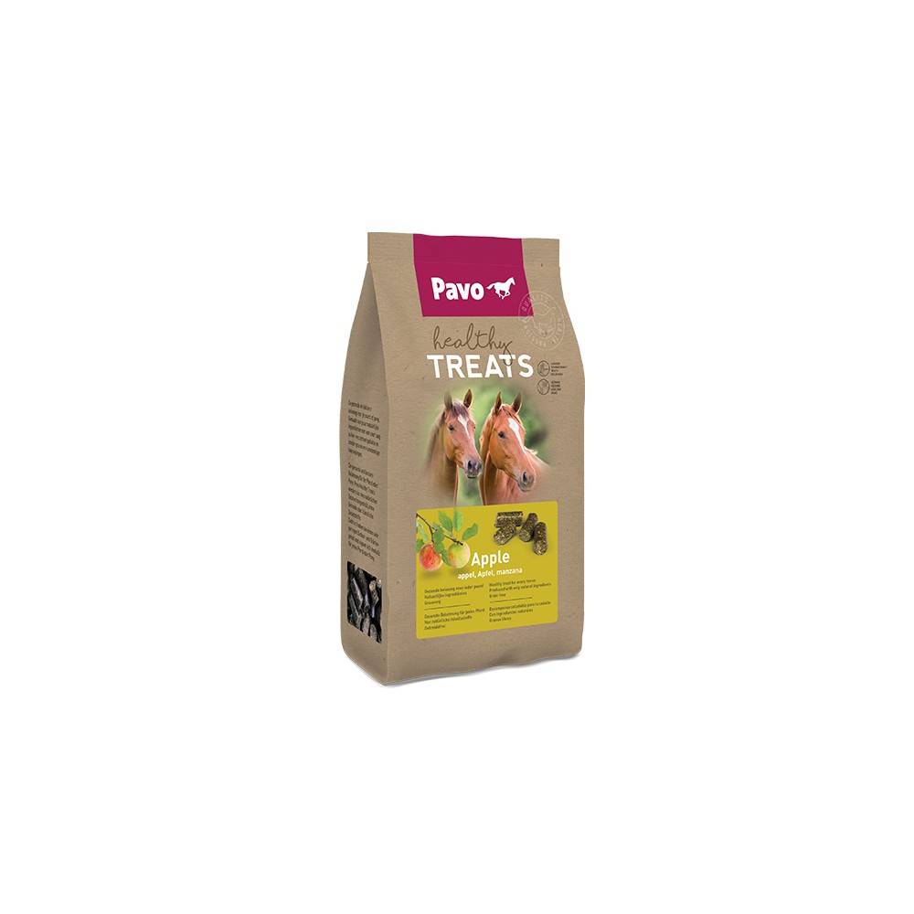 Pavo Healthy Treats Manzana 1Kg | Equestrian. Calvet Animals i Plantes.