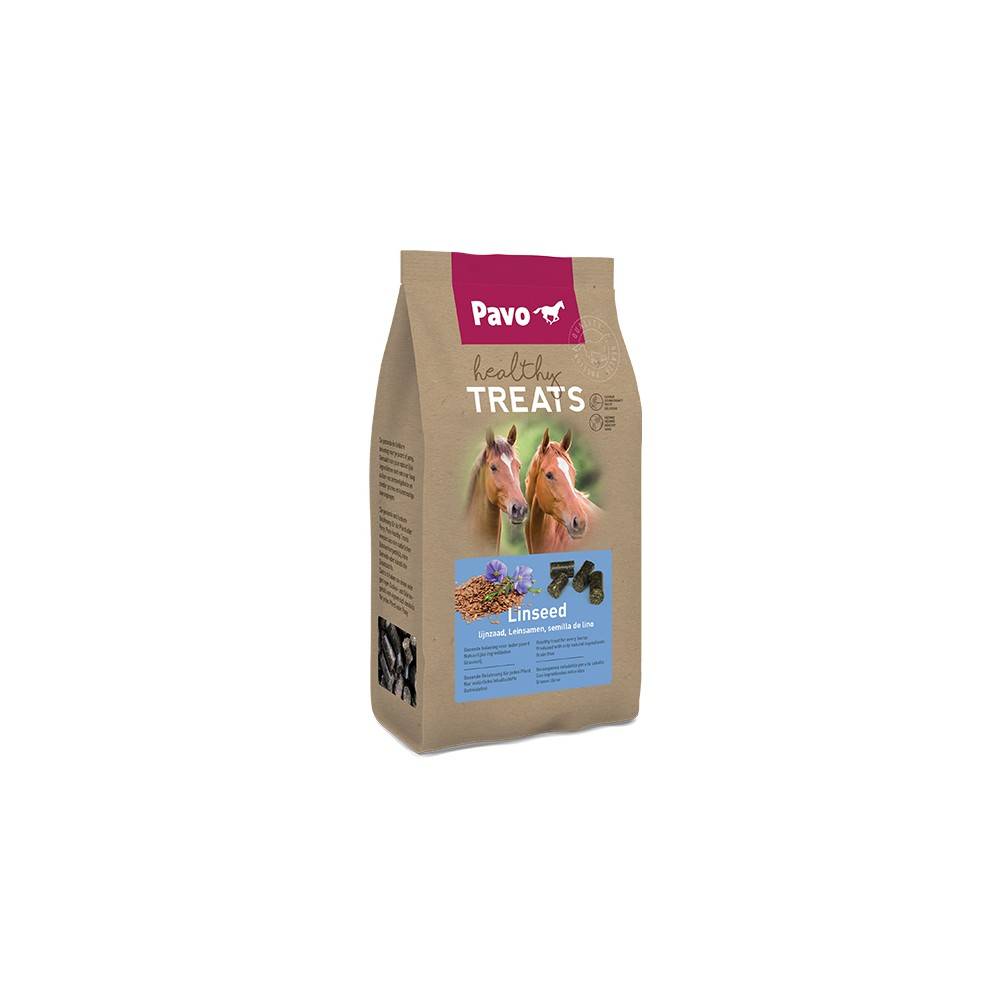 Pavo Healthy Treats Lino 1 Kg | Equestrian. Calvet Animals i Plantes.
