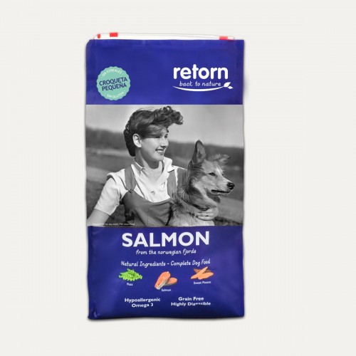 Retorn Adulto Pequeño Salmón para perros | Calvet Animales y Plantas