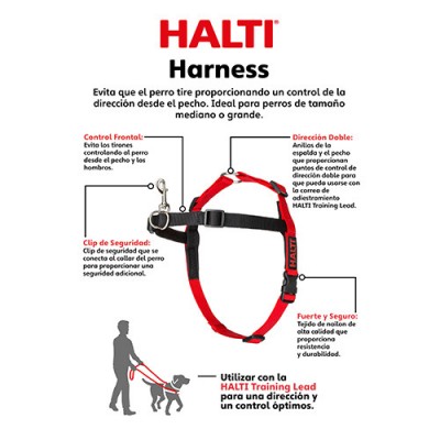Arnés Halti para perros | Calvet Animales y Plantas