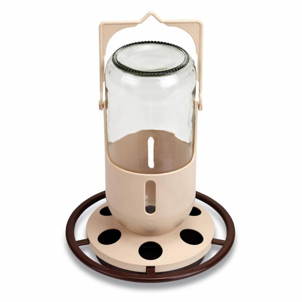 Abeurador Menjador Vidre Ocells 1 L | Tot per la teva mascota | Calvet