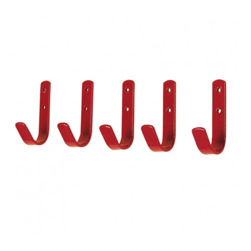 Portabrida Múltiple Stubbs Vermella 5 Unitats |Cavall i Genet a