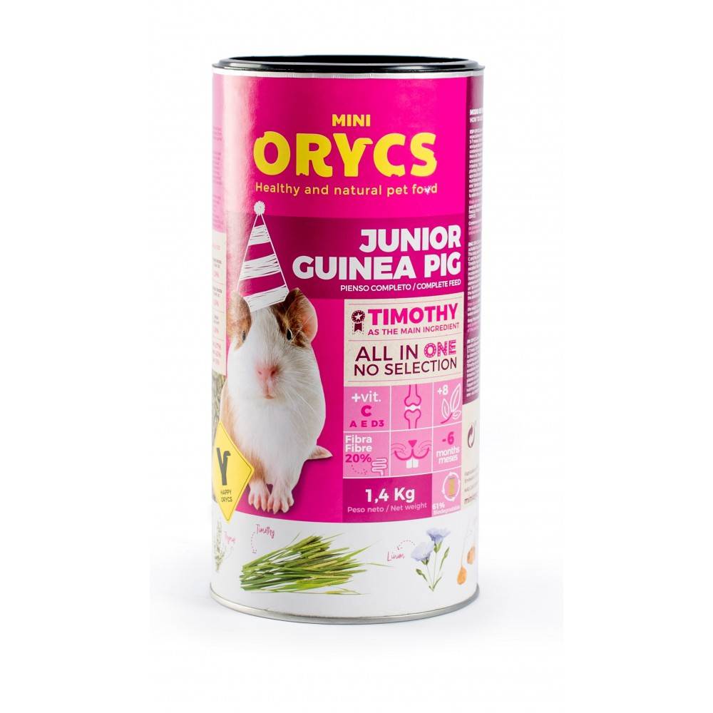 Miniorycs Conill Porquí Junior 1,4 Kg | Tot per la teva mascota | Calvet