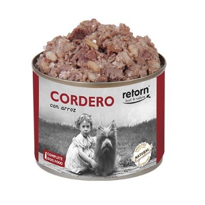 Retorn Lata Perro Cordero Y Arroz 185 Gr para perros | Calvet Animales y Plantas