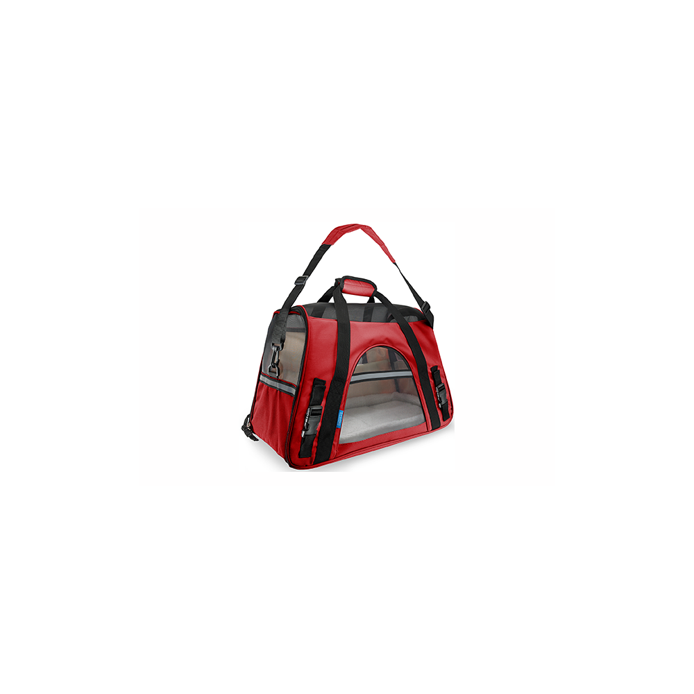 Transportín Freedog Fly 48x25 Rojo para perros | Calvet Animales y Plantas