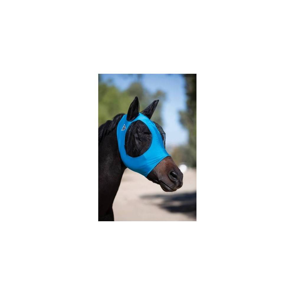 Máscara Con Orejeras Comfort-Fit Azul | Equestrian. Calvet Animals i