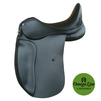 Silla Inglesa Doma Omega Negra Con Kit Puentes | Equestrian. Calvet