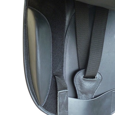 Silla Inglesa Doma Omega Negra Con Kit Puentes | Equestrian. Calvet