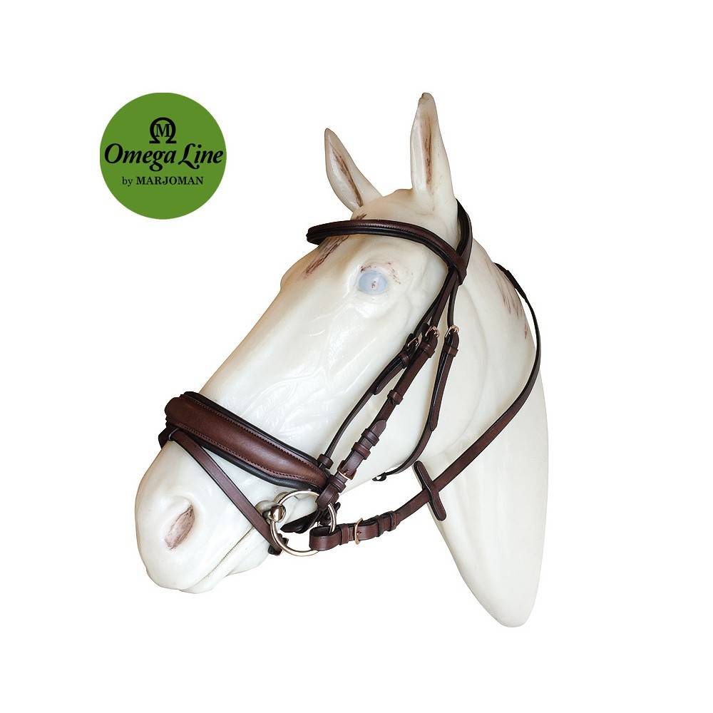 Morralla Muntar Anglesa Omega Marró |Cavall i Genet a Equestrian, Calvet