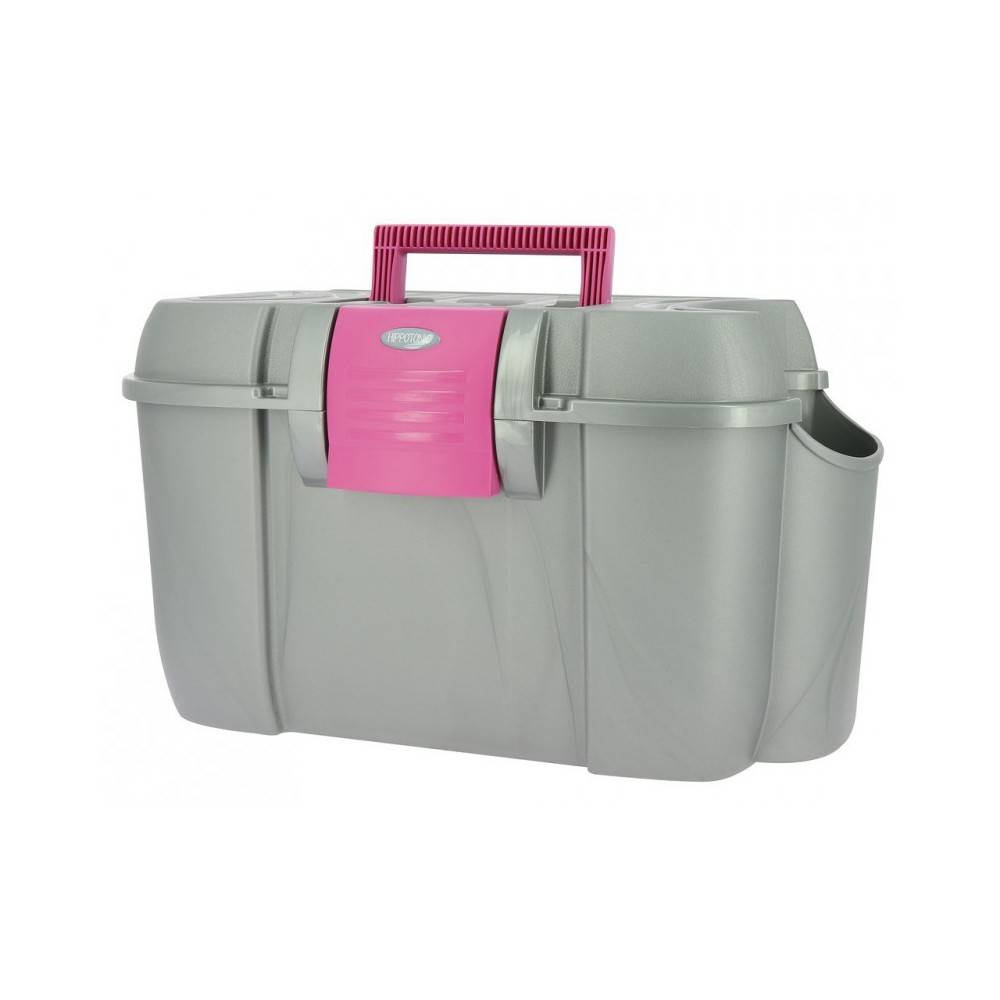 Caja Guarda Utensilios Koala Plata/Fucsia | Equestrian. Calvet Animals i