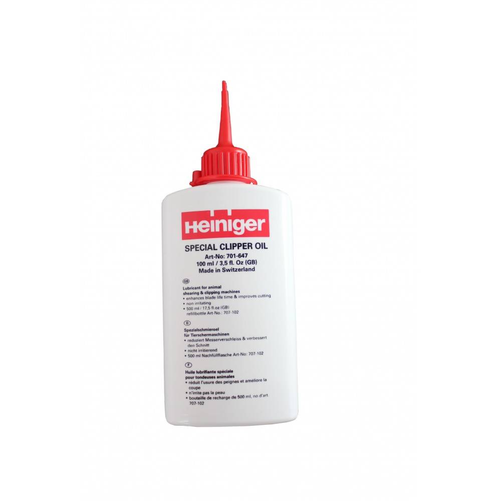 Oli Esquiladora Heiniger 100 Ml |Cavall i Genet a Equestrian, Calvet