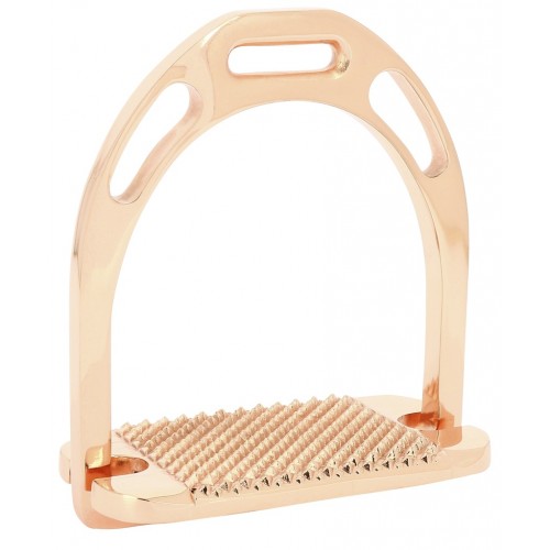 Estrep Anglès Alumini 12,5 Rosa Gold |Cavall i Genet a Equestrian, Calvet