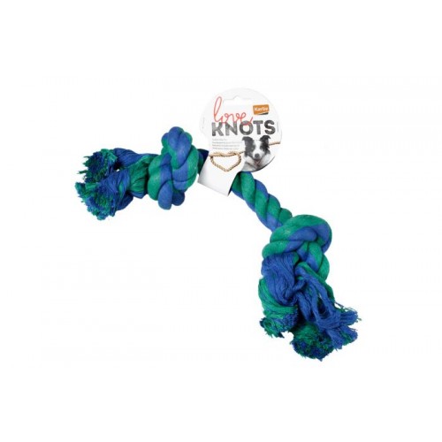 Hueso Algodón Karlie 2 Nudos para perros | Calvet Animales y Plantas