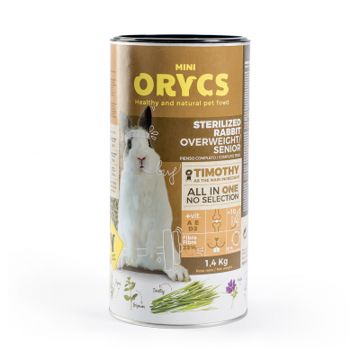 Miniorycs Conill Esterilitzat 1,4 Kg | Tot per la teva mascota | Calvet