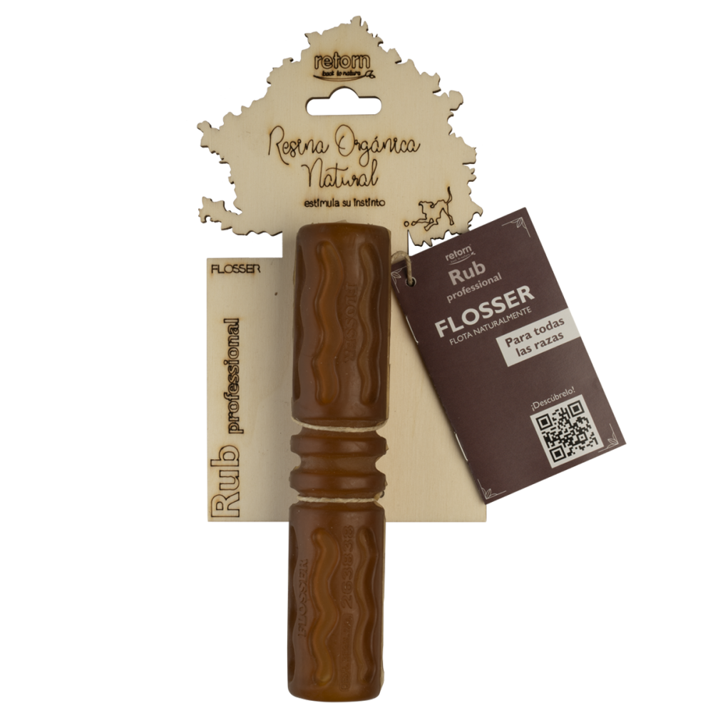 Joguina Gos Retorn Rub Flosser per gossos | Calvet Animals i Plantes